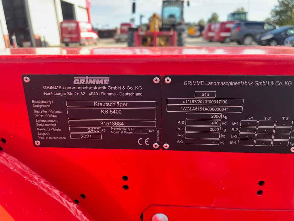 Grimme KS 5400 - Colheitadeira: foto 2 Grimme KS 5400 - Colheitadeira: foto 2