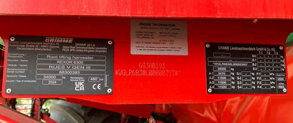 Maquina para lavrar a terra novo Grimme REXOR 630 / 830 / 930: foto 7 Maquina para lavrar a terra novo Grimme REXOR 630 / 830 / 930: foto 7