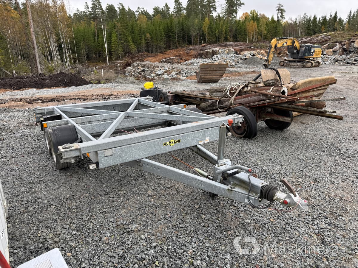 Containersläp Humbaur CON 3,5 ton - Reboque transportador de contêineres/ Caixa móvel: foto 3 Containersläp Humbaur CON 3,5 ton - Reboque transportador de contêineres/ Caixa móvel: foto 3