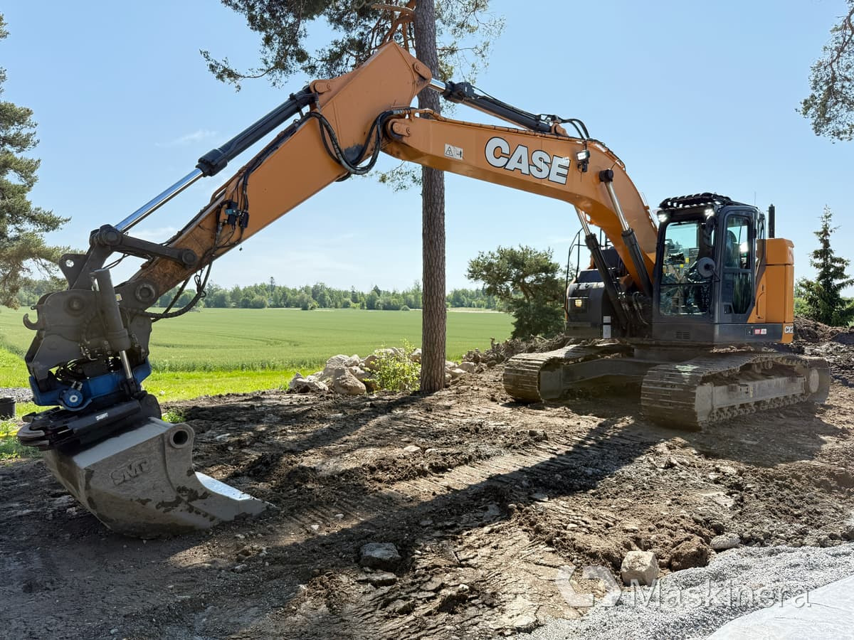 Escavadora de rastos Grävmaskin Case CX245D SR: foto 1