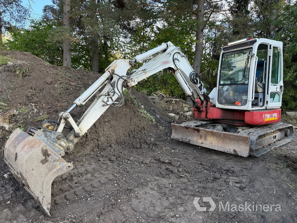 Grävmaskin Takeuchi Take-Job TB53FR ink redskap - Escavadora de rastos: foto 1 Grävmaskin Takeuchi Take-Job TB53FR ink redskap - Escavadora de rastos: foto 1