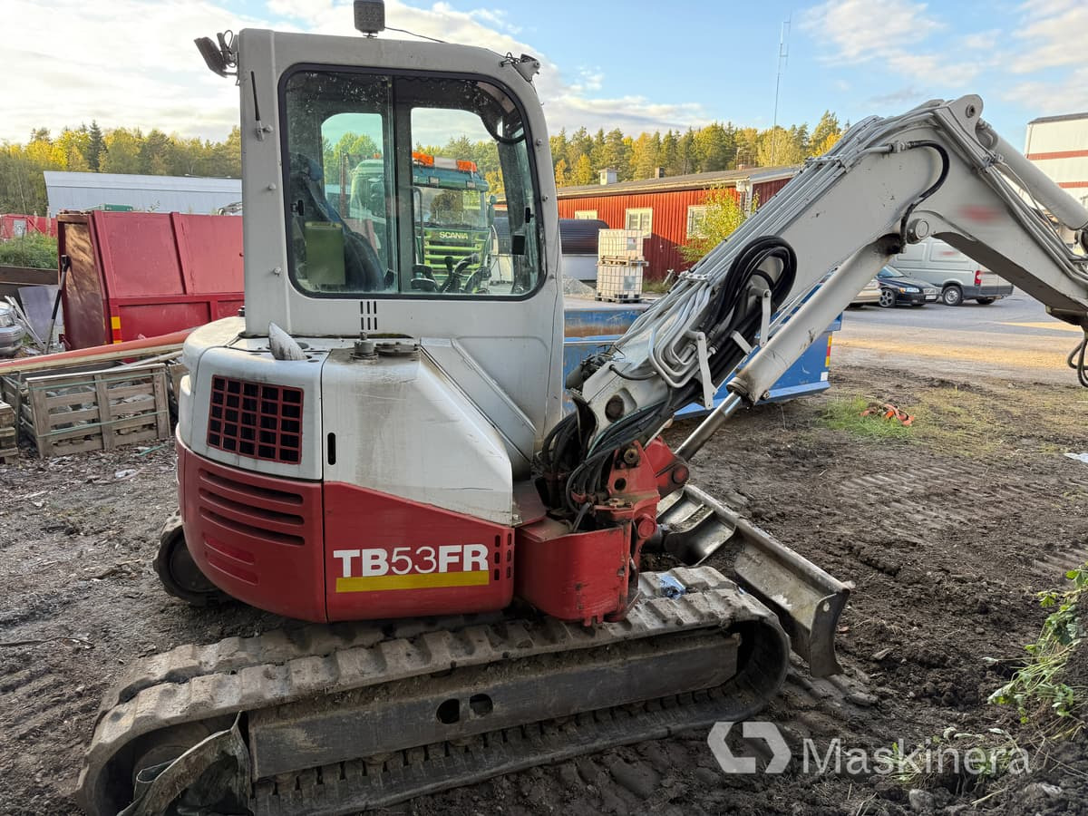 Grävmaskin Takeuchi Take-Job TB53FR ink redskap - Escavadora de rastos: foto 4 Grävmaskin Takeuchi Take-Job TB53FR ink redskap - Escavadora de rastos: foto 4