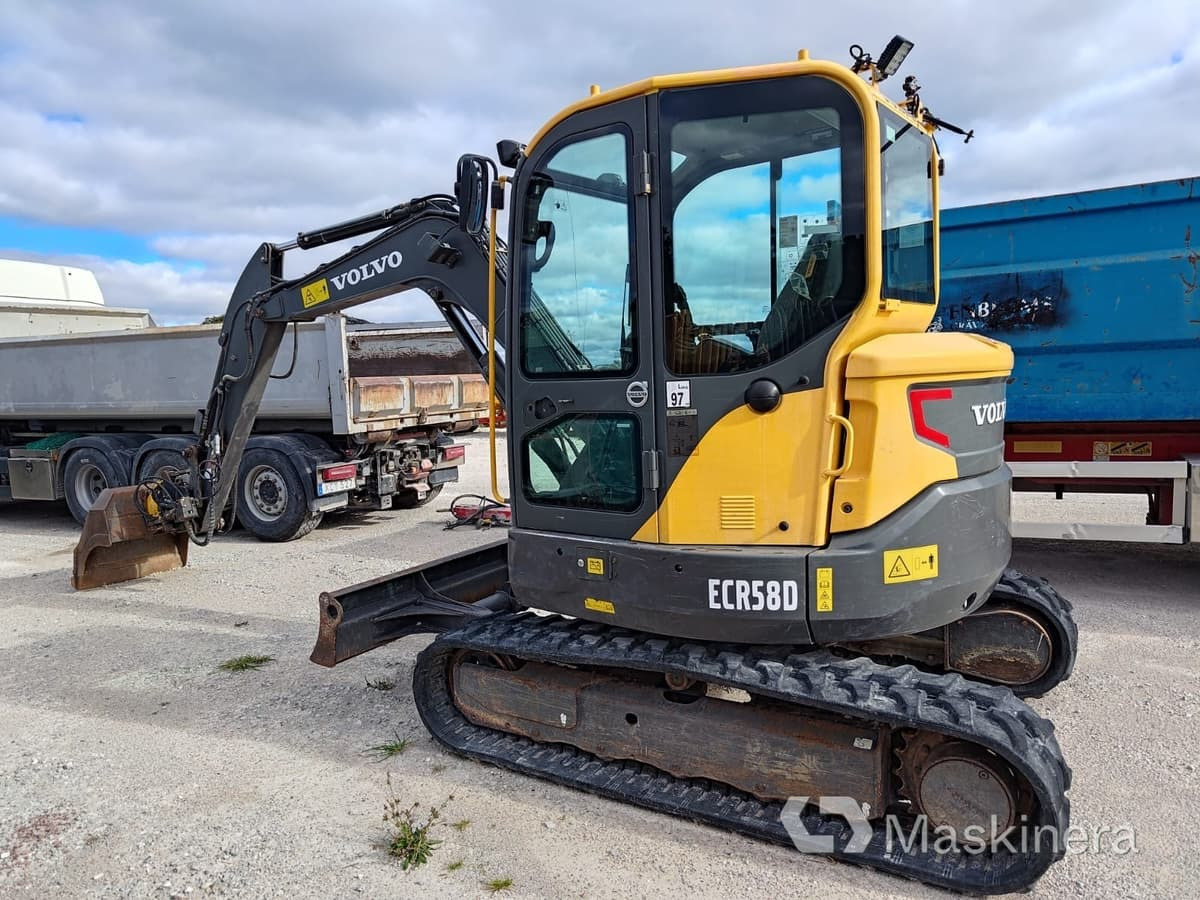 Grävmaskin Volvo ECR58D - Escavadora de rastos: foto 2 Grävmaskin Volvo ECR58D - Escavadora de rastos: foto 2