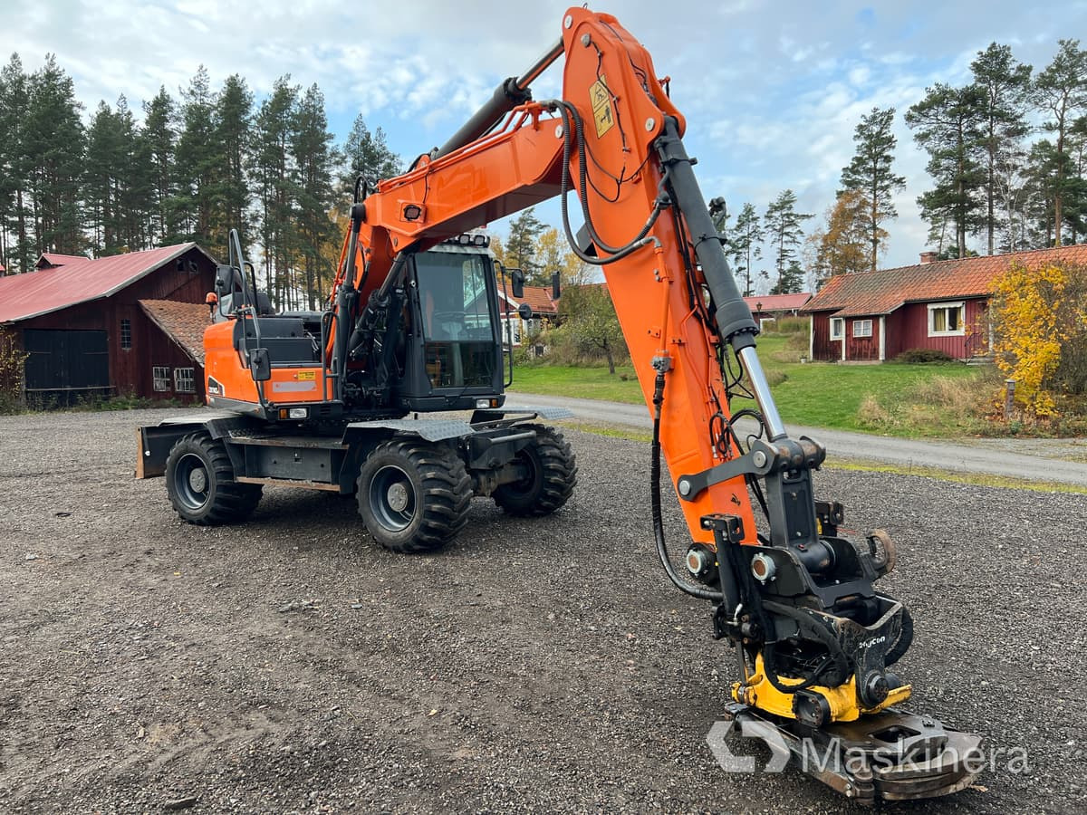 Hjulgrävare Doosan DX140-5 - Escavadora de rastos: foto 3 Hjulgrävare Doosan DX140-5 - Escavadora de rastos: foto 3