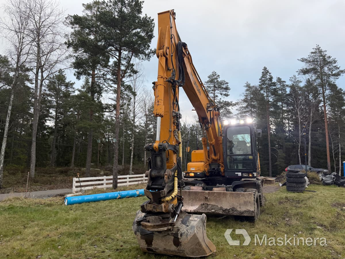 Hjulgrävare Hyundai Robex 170W-7A - Escavadora de rastos: foto 2 Hjulgrävare Hyundai Robex 170W-7A - Escavadora de rastos: foto 2