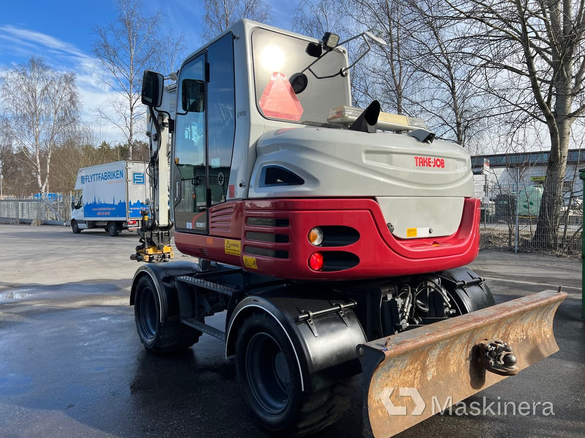 Hjulgrävare Takeuchi TB295W med tillbehör - Escavadora de rastos: foto 5 Hjulgrävare Takeuchi TB295W med tillbehör - Escavadora de rastos: foto 5