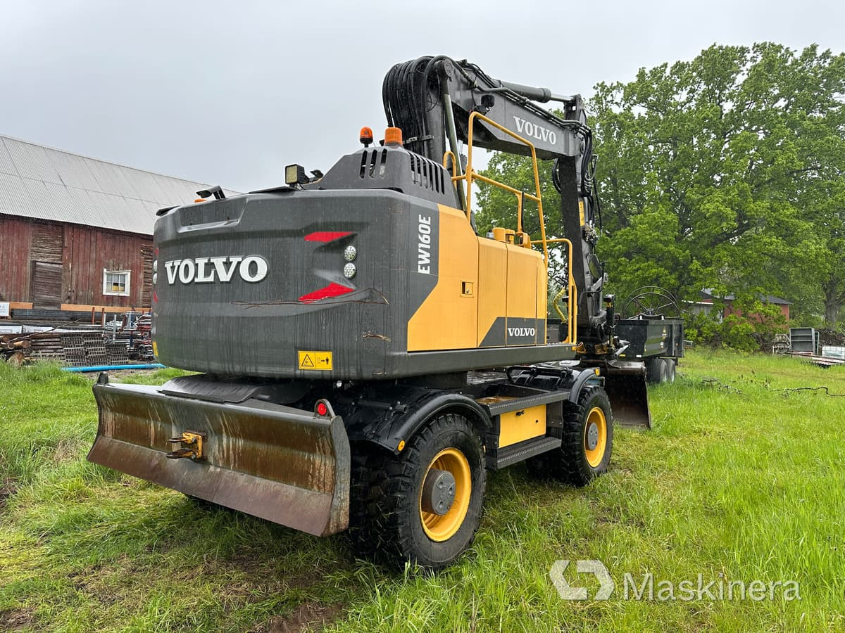 Hjulgrävare Volvo EW160E med vagn och redskap - Escavadora de rastos: foto 5 Hjulgrävare Volvo EW160E med vagn och redskap - Escavadora de rastos: foto 5