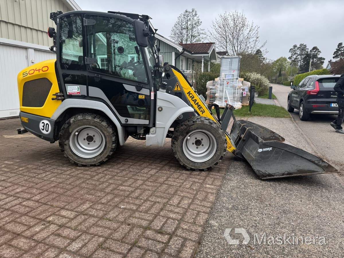 Hjullastare Kramer 5040 - Pá carregadora de rodas: foto 4 Hjullastare Kramer 5040 - Pá carregadora de rodas: foto 4