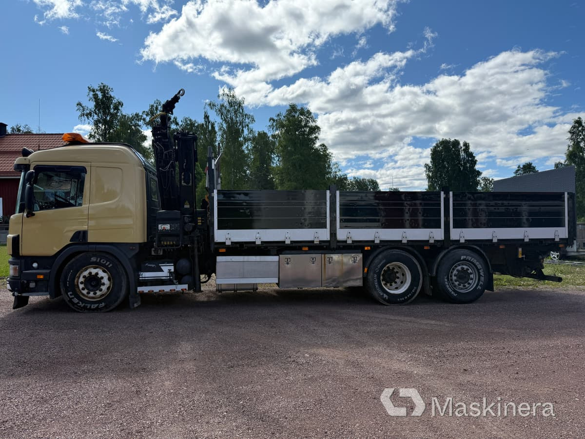Kranbil Scania 114G - Camião grua, Camião de caixa aberta/ Plataforma: foto 2 Kranbil Scania 114G - Camião grua, Camião de caixa aberta/ Plataforma: foto 2