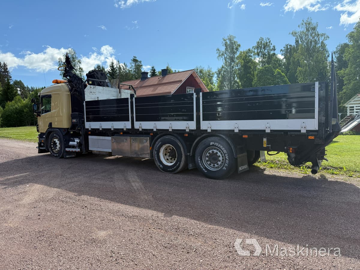 Kranbil Scania 114G - Camião grua, Camião de caixa aberta/ Plataforma: foto 3 Kranbil Scania 114G - Camião grua, Camião de caixa aberta/ Plataforma: foto 3