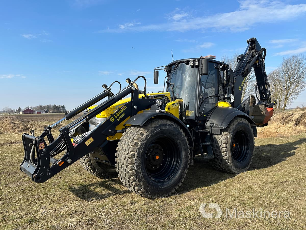 Lännen 8800 M Grävlastare Lännen 8800M - Retroescavadeira: foto 1 Lännen 8800 M Grävlastare Lännen 8800M - Retroescavadeira: foto 1