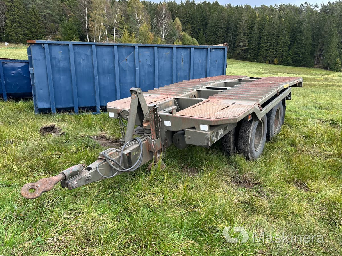 Reboque porta máquinas Maskintransport Vippkärra Kalmar TTPK 127/78: foto 1