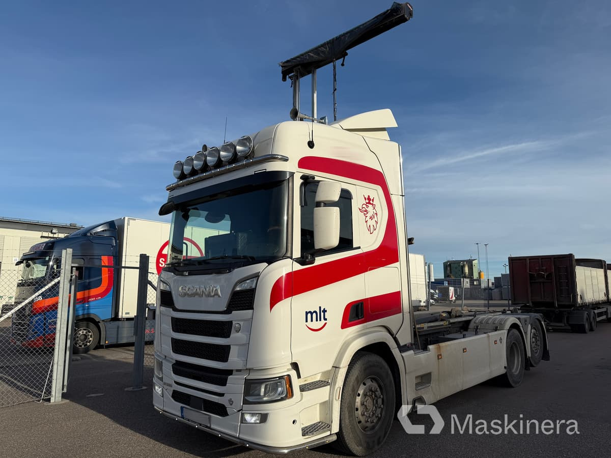 Scania R580 6X2 / Kilafors Lastväxlare Scania R580 6X2 ink. Lastväxlarsläp Kilafors - Camião polibenne: foto 1 Scania R580 6X2 / Kilafors Lastväxlare Scania R580 6X2 ink. Lastväxlarsläp Kilafors - Camião polibenne: foto 1