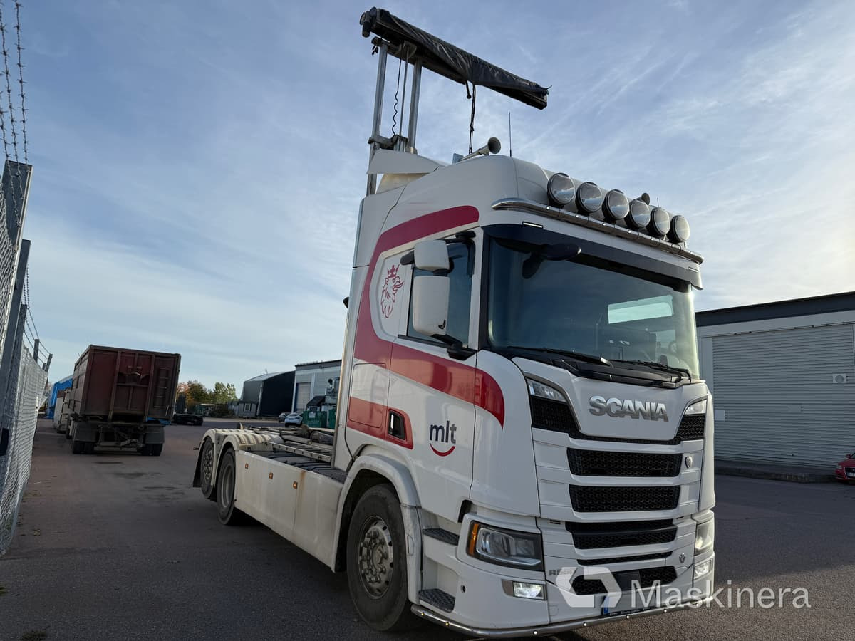 Scania R580 6X2 / Kilafors Lastväxlare Scania R580 6X2 ink. Lastväxlarsläp Kilafors - Camião polibenne: foto 3 Scania R580 6X2 / Kilafors Lastväxlare Scania R580 6X2 ink. Lastväxlarsläp Kilafors - Camião polibenne: foto 3