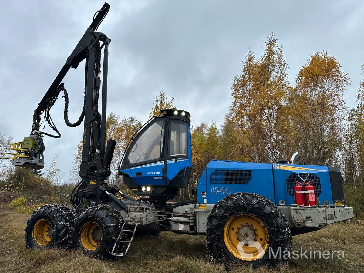 Skördare Rottne H14 - Harvester: foto 2 Skördare Rottne H14 - Harvester: foto 2