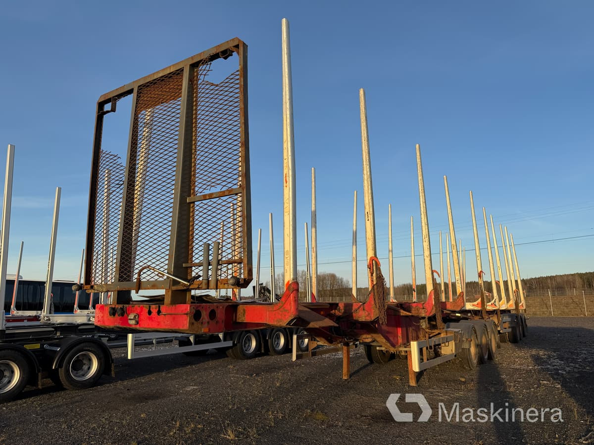 Timmerlink Parator CV 17-24 (Rep.objekt) - Semi-reboque transporte de madeira: foto 1 Timmerlink Parator CV 17-24 (Rep.objekt) - Semi-reboque transporte de madeira: foto 1