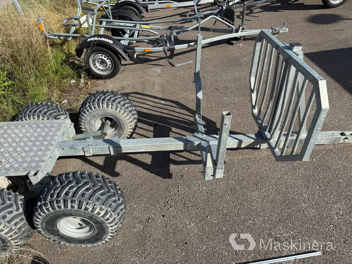 Timmervagn ATV Avestavagnen 1300 kg - Reboque florestal: foto 4 Timmervagn ATV Avestavagnen 1300 kg - Reboque florestal: foto 4