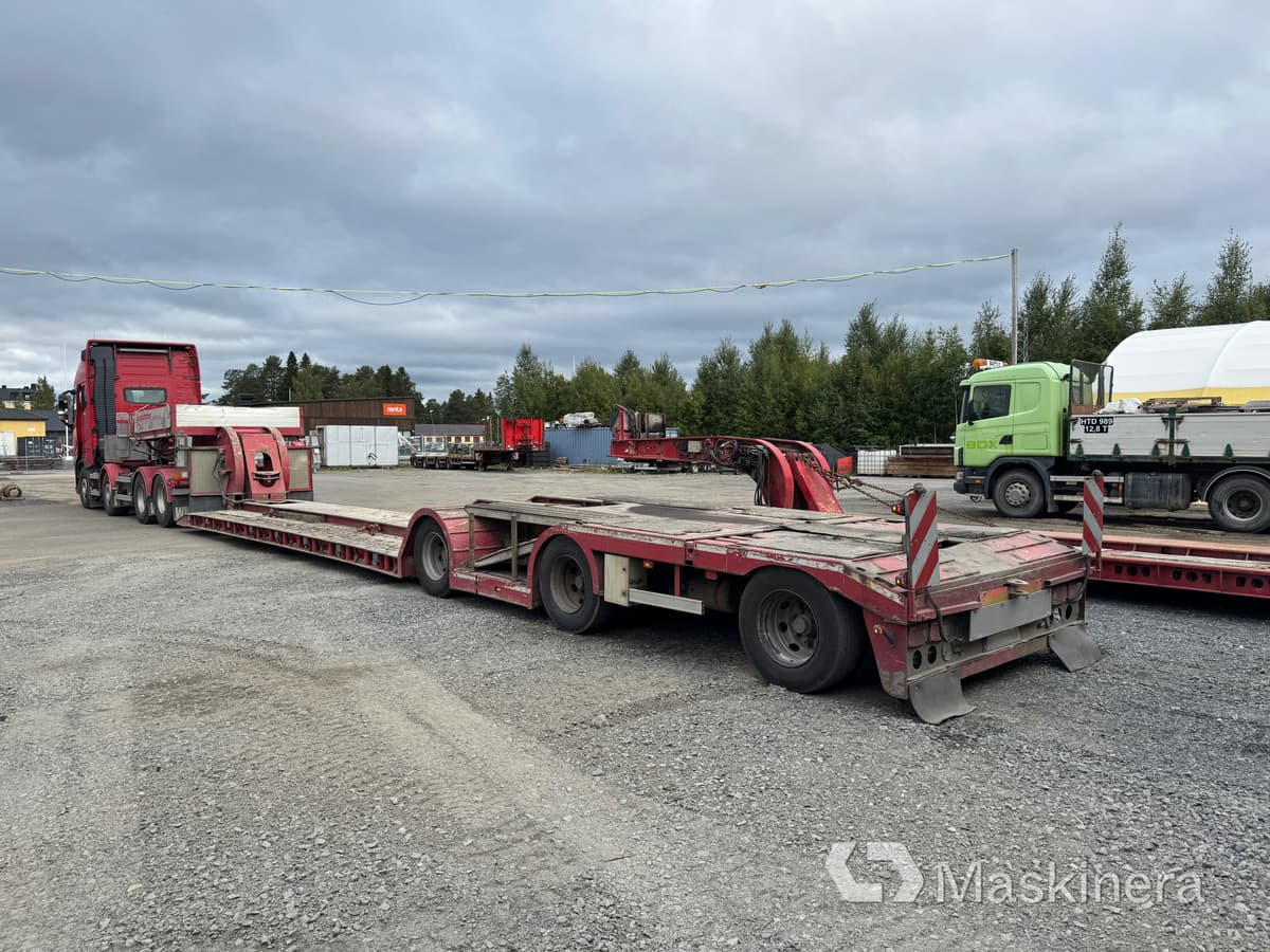 Volvo FH16 750 HP 8*4, Trailerteknik T3-66-KNOUT-S, Vang Athls 11111 Tungdragare Volvo FH16 750 med två maskintrailers - Tractor, Semi-reboque transporte de veículos: foto 3 Volvo FH16 750 HP 8*4, Trailerteknik T3-66-KNOUT-S, Vang Athls 11111 Tungdragare Volvo FH16 750 med två maskintrailers - Tractor, Semi-reboque transporte de veículos: foto 3