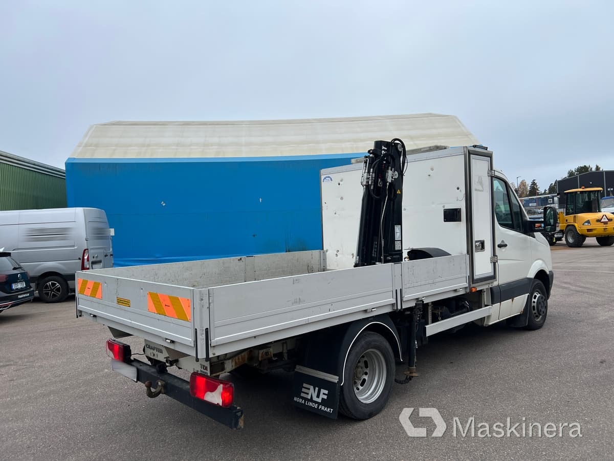 Volkswagen Crafter 50 2.5 TDI Kranbil med flak Volkswagen Crafter - Furgão: foto 5 Volkswagen Crafter 50 2.5 TDI Kranbil med flak Volkswagen Crafter - Furgão: foto 5