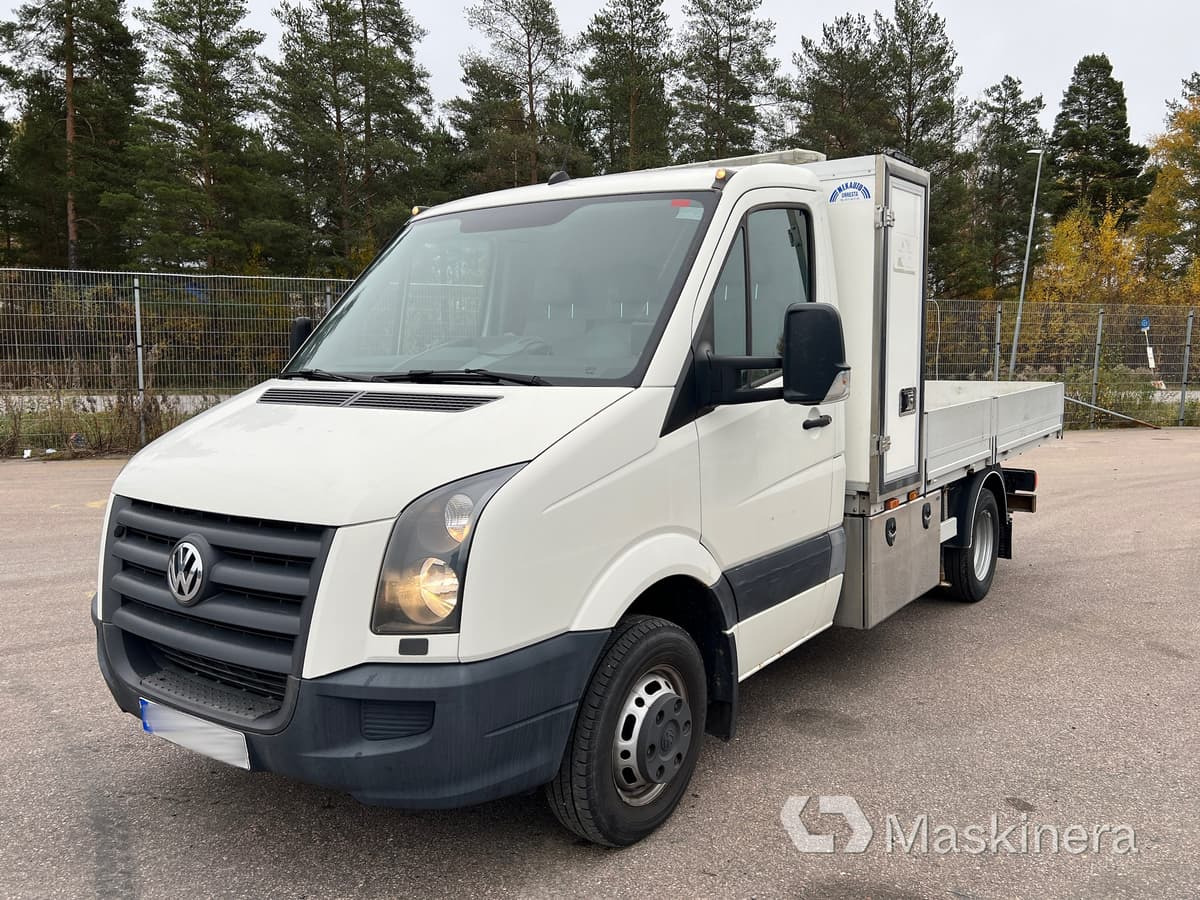 Volkswagen Crafter 50 2.5 TDI Kranbil med flak Volkswagen Crafter - Furgão: foto 1 Volkswagen Crafter 50 2.5 TDI Kranbil med flak Volkswagen Crafter - Furgão: foto 1