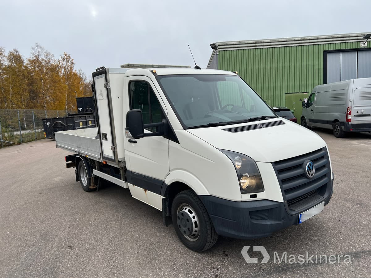 Volkswagen Crafter 50 2.5 TDI Kranbil med flak Volkswagen Crafter - Furgão: foto 3 Volkswagen Crafter 50 2.5 TDI Kranbil med flak Volkswagen Crafter - Furgão: foto 3