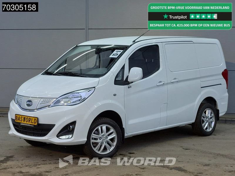BYD ETP3 Elektrisch 45kWh WLTP 238km 2x Schuifdeur Airco Camera Parkeersensoren Leder Stoelverwarming Airco - Furgão compacto, Carrinha elétrica: foto 1 BYD ETP3 Elektrisch 45kWh WLTP 238km 2x Schuifdeur Airco Camera Parkeersensoren Leder Stoelverwarming Airco - Furgão compacto, Carrinha elétrica: foto 1