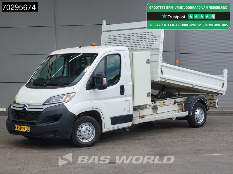 Citroën Jumper 110pk Kipper met Kist Trekhaak Euro6 Tipper Benne Kieper Trekhaak - Carrinha basculante: foto 1 Citroën Jumper 110pk Kipper met Kist Trekhaak Euro6 Tipper Benne Kieper Trekhaak - Carrinha basculante: foto 1