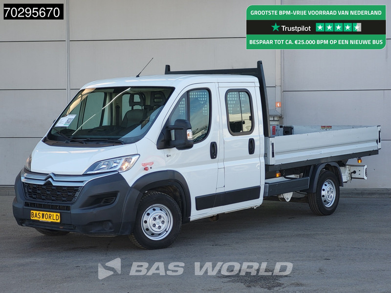 Citroën Jumper 140PK Open Laadbak Dubbele Cabine Euro6 Pritsche Pickup Open Box - Carrinha de caixa aberta: foto 1 Citroën Jumper 140PK Open Laadbak Dubbele Cabine Euro6 Pritsche Pickup Open Box - Carrinha de caixa aberta: foto 1