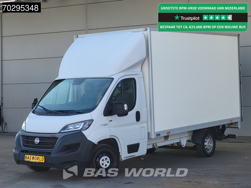 Fiat Ducato 160pk Laadklep Zijdeur Bakwagen LED Airco Cruise Camera Standkachel Euro6 Meubelbak Koffer Airco Cruise control - Carrinha de contentor: foto 1 Fiat Ducato 160pk Laadklep Zijdeur Bakwagen LED Airco Cruise Camera Standkachel Euro6 Meubelbak Koffer Airco Cruise control - Carrinha de contentor: foto 1