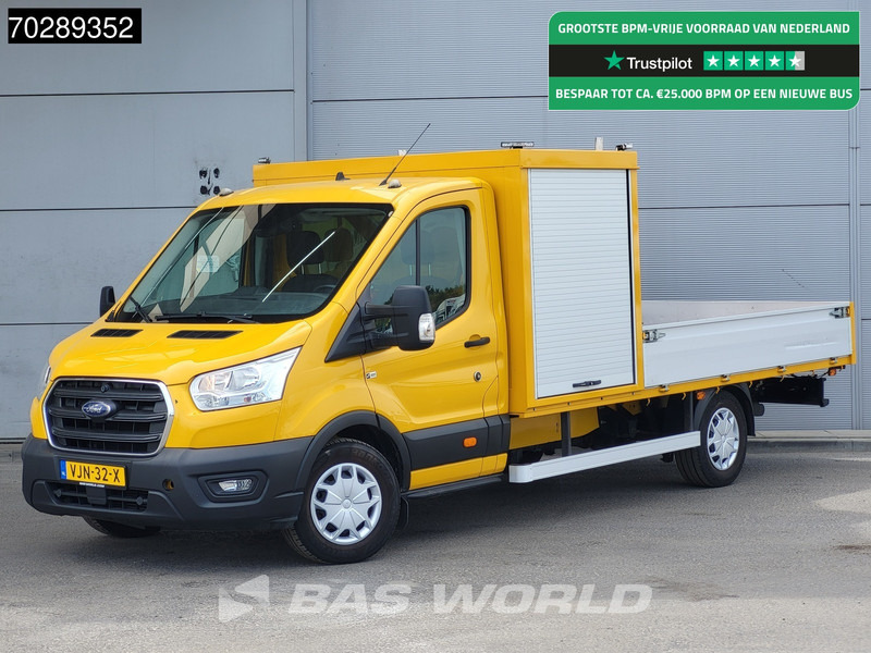 Ford Transit 130pk Open Laadbak Trekhaak Airco Cruise Euro6 APK 03-2026 Pickup Pritsche Open Box Airco Trekhaak Cruise control - Carrinha de caixa aberta: foto 1 Ford Transit 130pk Open Laadbak Trekhaak Airco Cruise Euro6 APK 03-2026 Pickup Pritsche Open Box Airco Trekhaak Cruise control - Carrinha de caixa aberta: foto 1