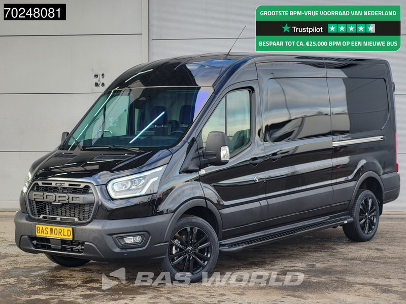 Ford Transit 165pk Automaat Black Edition 2025 model Dubbele schuifdeur L3H2 ACC 360camera Navi CarPlay Xenon Camera 11m3 Airco - Furgão: foto 5 Ford Transit 165pk Automaat Black Edition 2025 model Dubbele schuifdeur L3H2 ACC 360camera Navi CarPlay Xenon Camera 11m3 Airco - Furgão: foto 5