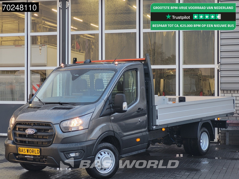 Ford Transit 165pk Open laadbak Dubbellucht Pritsche Trekhaak Airco Cruise Camera Airco Trekhaak Cruise control - Carrinha de caixa aberta: foto 1 Ford Transit 165pk Open laadbak Dubbellucht Pritsche Trekhaak Airco Cruise Camera Airco Trekhaak Cruise control - Carrinha de caixa aberta: foto 1