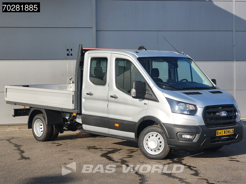 Ford Transit 170pk Automaat Dubbel Cabine 3500kg Trekhaak Open Laadbak Pritsche SYNC4 scherm CarPlay Camera Pickup Airco Trekhaak Cruise cont - Carrinha de caixa aberta: foto 3 Ford Transit 170pk Automaat Dubbel Cabine 3500kg Trekhaak Open Laadbak Pritsche SYNC4 scherm CarPlay Camera Pickup Airco Trekhaak Cruise cont - Carrinha de caixa aberta: foto 3