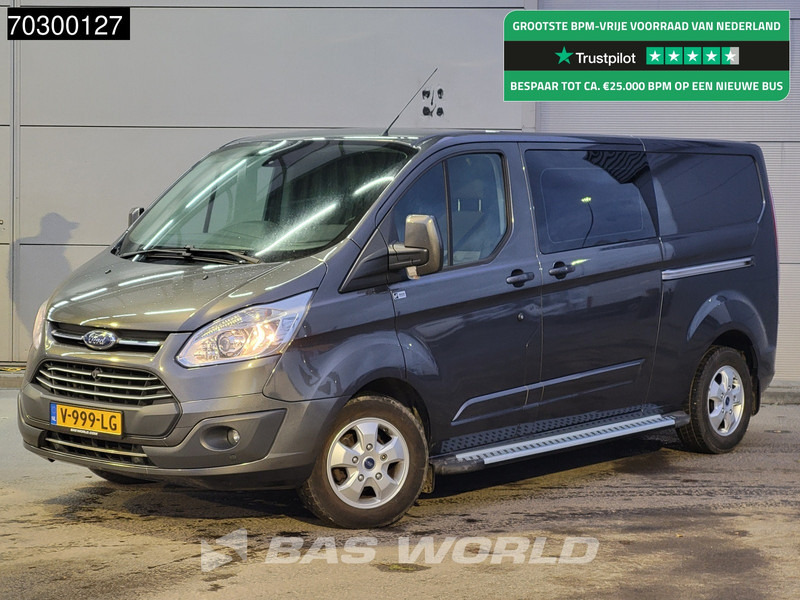 Ford Transit Custom 130PK Dubbel Cabine Automaat 2x Schuifdeur Trekhaak Airco Cruise Camera Parkeersensoren v+a APK 01-2026 Euro6 DC Doka Mixto Airc - Furgão compacto: foto 1 Ford Transit Custom 130PK Dubbel Cabine Automaat 2x Schuifdeur Trekhaak Airco Cruise Camera Parkeersensoren v+a APK 01-2026 Euro6 DC Doka Mixto Airc - Furgão compacto: foto 1