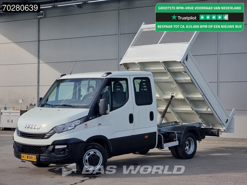 Iveco Daily 35C12 Kipper Dubbel Cabine Dubbellucht 3,5t Trekhaak Airco Cruise Euro6 Tipper Benne Kieper Airco Dubbel cabine Trekhaak Cruise - Carrinha basculante: foto 1 Iveco Daily 35C12 Kipper Dubbel Cabine Dubbellucht 3,5t Trekhaak Airco Cruise Euro6 Tipper Benne Kieper Airco Dubbel cabine Trekhaak Cruise - Carrinha basculante: foto 1