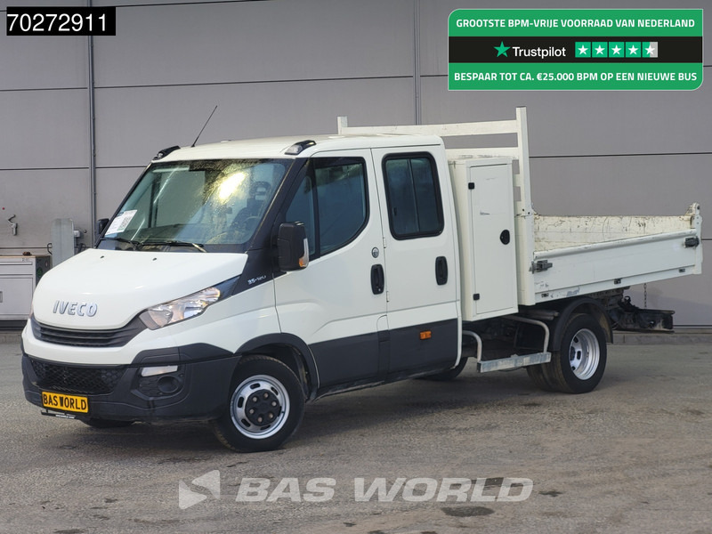 Iveco Daily 35C12 Kipper Dubbel Cabine met Kist Dubbellucht 3,5t Trekhaak Airco Cruise Euro6 Kieper Tipper Benne 1m3 Airco Dubbel cabine Tre - Carrinha basculante: foto 1 Iveco Daily 35C12 Kipper Dubbel Cabine met Kist Dubbellucht 3,5t Trekhaak Airco Cruise Euro6 Kieper Tipper Benne 1m3 Airco Dubbel cabine Tre - Carrinha basculante: foto 1