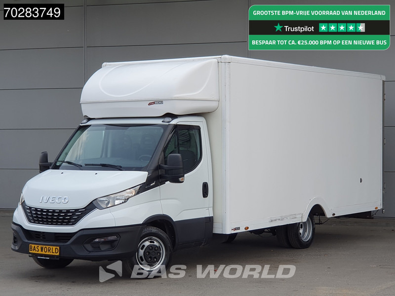Iveco Daily 35C14 Automaat Luchtvering Bakwagen Dubbellucht Airco Cruise Camera Euro6 Meubelbak Plancher Verkoopwagen Foodtruck Paardenwagen - Carrinha de contentor: foto 1 Iveco Daily 35C14 Automaat Luchtvering Bakwagen Dubbellucht Airco Cruise Camera Euro6 Meubelbak Plancher Verkoopwagen Foodtruck Paardenwagen - Carrinha de contentor: foto 1