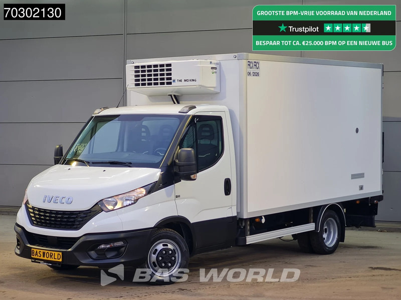 Iveco Daily 35C14 Bi-Temp Koelwagen Vriezer Zijdeur Achterdeuren Dubbellucht Thermo King V500 MAX 230v Stekker Euro6 Koel Koeler Koelwagen B - Carrinha frigorífica: foto 1 Iveco Daily 35C14 Bi-Temp Koelwagen Vriezer Zijdeur Achterdeuren Dubbellucht Thermo King V500 MAX 230v Stekker Euro6 Koel Koeler Koelwagen B - Carrinha frigorífica: foto 1