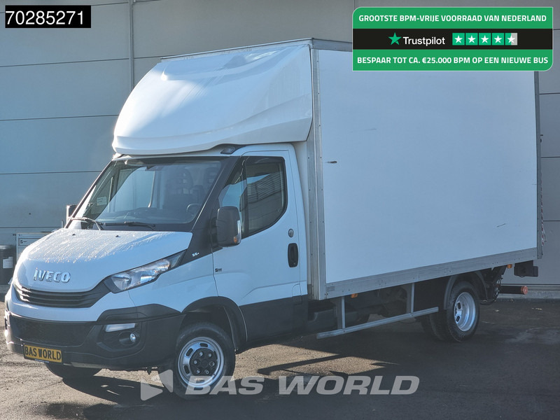 Iveco Daily 35C14 COMING SOON! Laadklep Dubbellucht Bakwagen Airco Cruise Euro6 Meubelbak Koffer 20m3 Airco Cruise control - Carrinha de contentor: foto 1 Iveco Daily 35C14 COMING SOON! Laadklep Dubbellucht Bakwagen Airco Cruise Euro6 Meubelbak Koffer 20m3 Airco Cruise control - Carrinha de contentor: foto 1