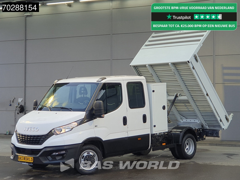 Iveco Daily 35C14 Kipper met Kist Dubbel Cabine Dubbellucht 3,5t Trekhaak Airco Cruise Euro6 Tipper Kieper Benne 2m3 Airco Trekhaak Cruise c - Carrinha basculante: foto 1 Iveco Daily 35C14 Kipper met Kist Dubbel Cabine Dubbellucht 3,5t Trekhaak Airco Cruise Euro6 Tipper Kieper Benne 2m3 Airco Trekhaak Cruise c - Carrinha basculante: foto 1