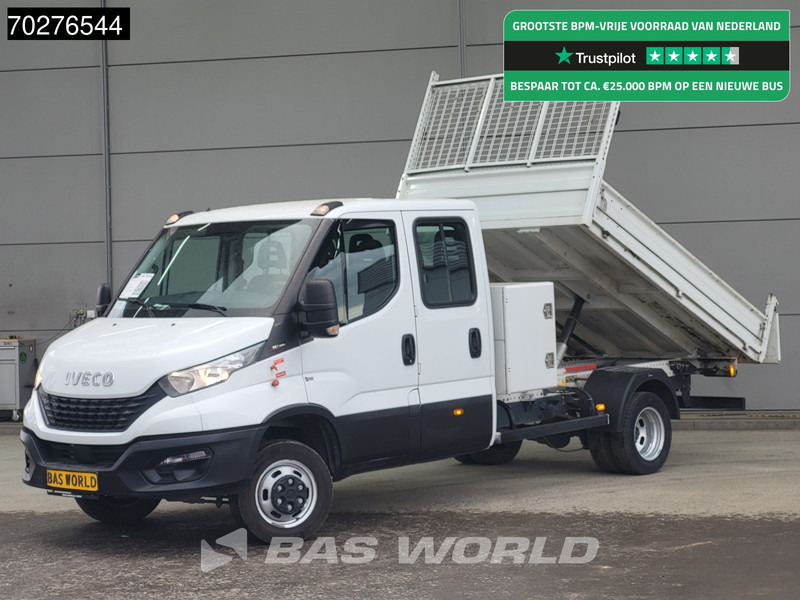Iveco Daily 35C16 3.0L Kipper Dubbel Cabine met Kist Dubbellucht 3,5t Trekhaak Airco Cruise Tipper Benne Kieper Airco Dubbel cabine Trekhaak - Carrinha basculante: foto 1 Iveco Daily 35C16 3.0L Kipper Dubbel Cabine met Kist Dubbellucht 3,5t Trekhaak Airco Cruise Tipper Benne Kieper Airco Dubbel cabine Trekhaak - Carrinha basculante: foto 1