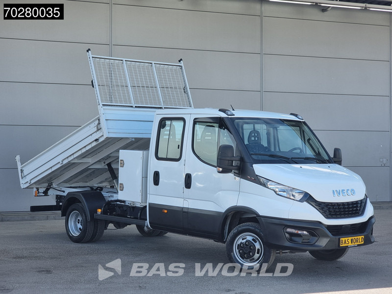 Iveco Daily 35C16 3.0L Kipper met Kist Dubbel Cabine Dubbellucht 3,5t Trekhaak Airco Cruise Euro6 Kieper Tipper Benne Airco Trekhaak Cruise - Carrinha de caixa aberta: foto 3 Iveco Daily 35C16 3.0L Kipper met Kist Dubbel Cabine Dubbellucht 3,5t Trekhaak Airco Cruise Euro6 Kieper Tipper Benne Airco Trekhaak Cruise - Carrinha de caixa aberta: foto 3
