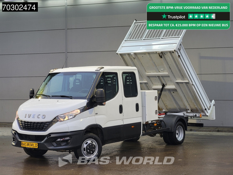Iveco Daily 35C16 3.0L Kipper met Kist Dubbel Cabine Dubbellucht 3,5t Trekhaak Airco Cruise Euro6 Tipper Benne Kieper Airco Trekhaak Cruise - Carrinha basculante: foto 1 Iveco Daily 35C16 3.0L Kipper met Kist Dubbel Cabine Dubbellucht 3,5t Trekhaak Airco Cruise Euro6 Tipper Benne Kieper Airco Trekhaak Cruise - Carrinha basculante: foto 1