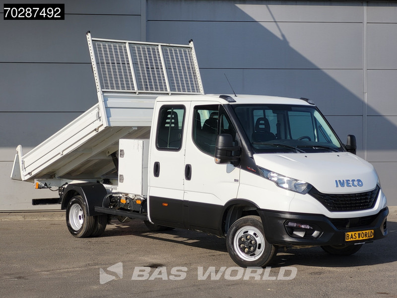 Carrinha basculante Iveco Daily 35C16 3.0L Kipper met Kist Dubbel Cabine Dubbellucht 3,5t Trekhaak Navi Airco Cruise Camera Euro6 Tipper Benne Kieper 2m3 Airco: foto 6