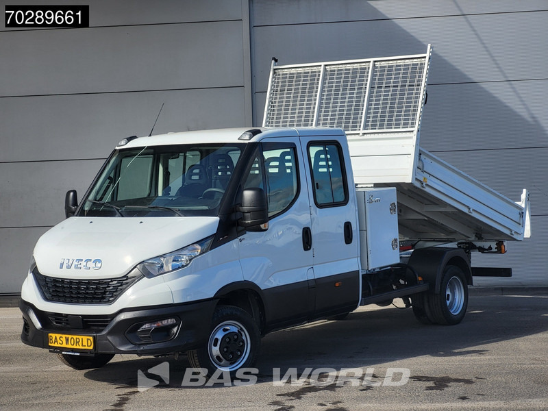 Iveco Daily 35C16 3.0L Open Laadbak met Kist Dubbel Cabine Dubbellucht 3,5t Trekhaak Airco Cruise Euro6 Pritsche Pickup Open Box 2m3 Airco T - Carrinha de caixa aberta: foto 3 Iveco Daily 35C16 3.0L Open Laadbak met Kist Dubbel Cabine Dubbellucht 3,5t Trekhaak Airco Cruise Euro6 Pritsche Pickup Open Box 2m3 Airco T - Carrinha de caixa aberta: foto 3