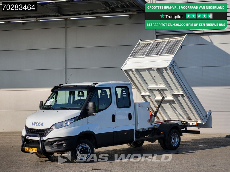 Iveco Daily 35C16 3.0L Special Edition Kipper met Kist Dubbel Cabine Dubbellucht 3,5t Trekhaak Airco Cruise Euro6 Tipper Benne Kieper 2m3 Ai - Carrinha basculante: foto 1 Iveco Daily 35C16 3.0L Special Edition Kipper met Kist Dubbel Cabine Dubbellucht 3,5t Trekhaak Airco Cruise Euro6 Tipper Benne Kieper 2m3 Ai - Carrinha basculante: foto 1