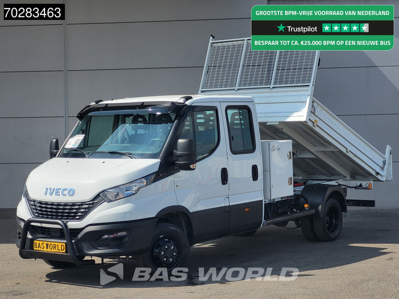 Carrinha basculante Iveco Daily 35C16 3.0L Special Edition Kipper met Kist Dubbel Cabine Dubbellucht 3,5t Trekhaak Airco Cruise Euro6 Tipper Benne Kieper Airco: foto 1