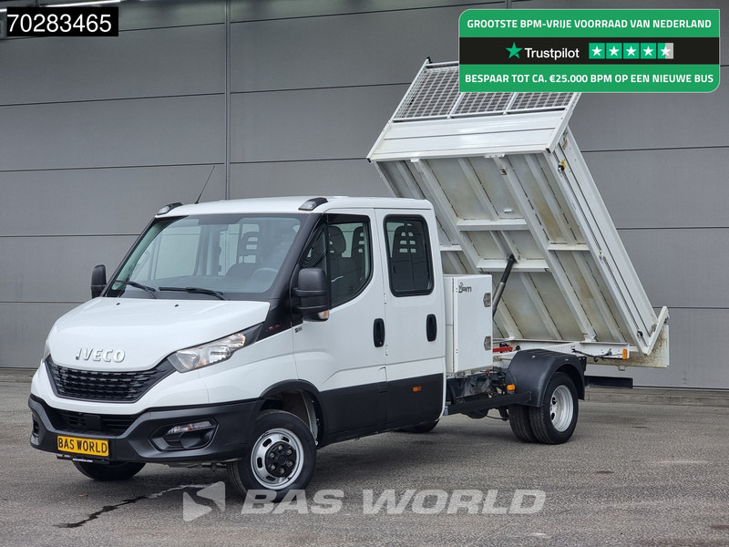 Iveco Daily 35C16 Kipper met Kist Dubbel Cabine Dubbellucht 3,5t Trekhaak Navi Airco Cruise Camera Euro6 Kieper Tipper Benne 2m3 Airco Trekh - Carrinha basculante: foto 1 Iveco Daily 35C16 Kipper met Kist Dubbel Cabine Dubbellucht 3,5t Trekhaak Navi Airco Cruise Camera Euro6 Kieper Tipper Benne 2m3 Airco Trekh - Carrinha basculante: foto 1