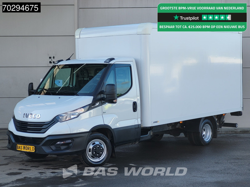 Iveco Daily 35C16 Laadklep Automaat Dubbellucht Bakwagen 160PK Airco Camera Euro6 Meubelbak Koffer Airco - Carrinha de contentor: foto 1 Iveco Daily 35C16 Laadklep Automaat Dubbellucht Bakwagen 160PK Airco Camera Euro6 Meubelbak Koffer Airco - Carrinha de contentor: foto 1