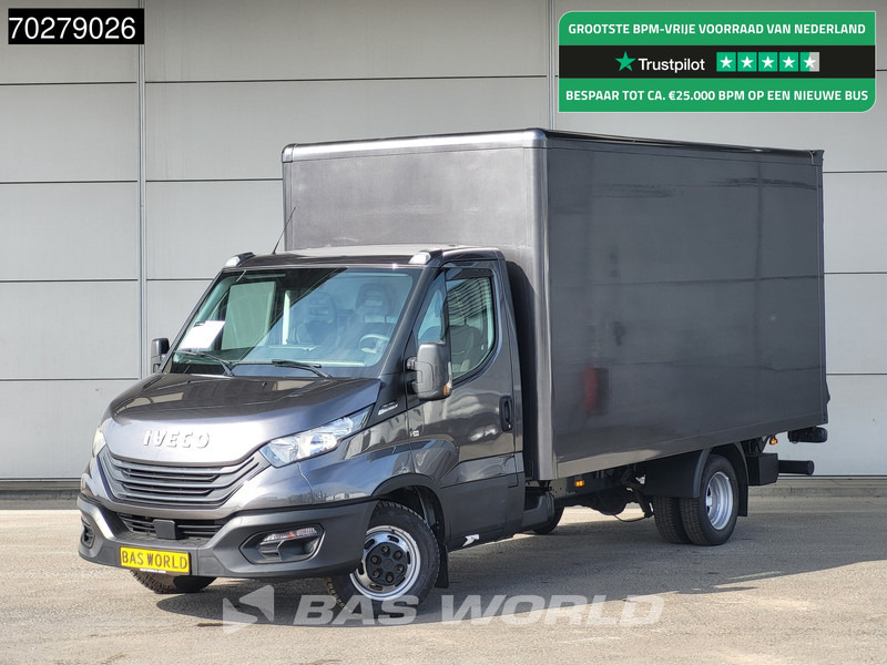 Iveco Daily 35C16 Laadklep Bakwagen Dubbelucht Camera Airco Euro6 Meubelbak Koffer 19m3 Airco - Carrinha de contentor: foto 1 Iveco Daily 35C16 Laadklep Bakwagen Dubbelucht Camera Airco Euro6 Meubelbak Koffer 19m3 Airco - Carrinha de contentor: foto 1